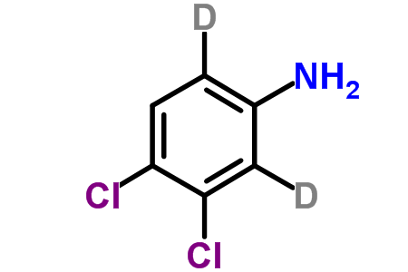 3,4-Dichloroaniline-2,6-d<sub>2</sub>