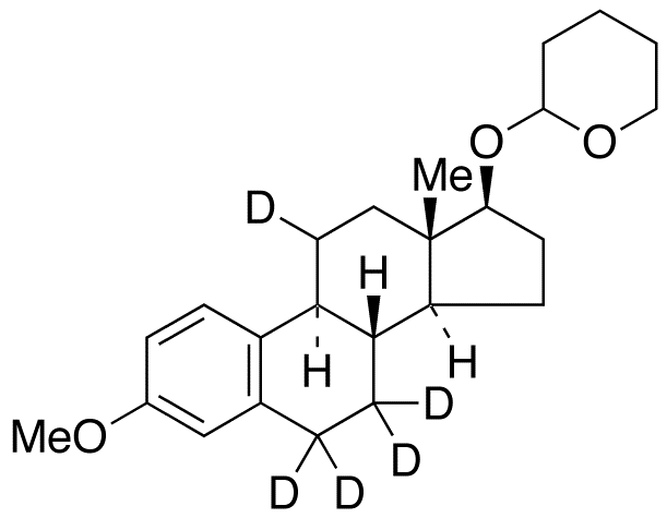 3-O-Methyl 17β-Estradiol-d<sub>5</sub> 17-O-Tetrahydropyran