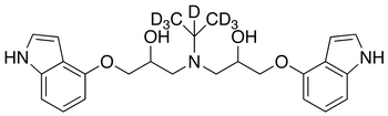 1,1’-[(1-Methylethyl)imino]bis[3-(1H-indol-4-yloxy)-2-propanol-d<sub>7</sub>