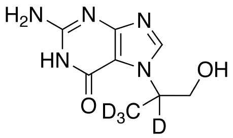 7-(1-Methyl-2-hydroxyethyl)guanine-d<sub>6</sub>