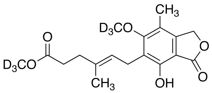 Methyl Mycophenolate-d<sub>6</sub> (EP Impurity E)
