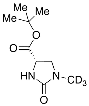 (4S)-1-(Methyl-d<sub>3</sub>)-2-oxo-4-imidazolidinecarboxylic Acid, tert-Butyl Ester
