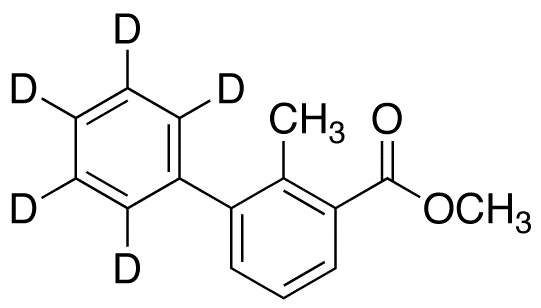2-Methyl-3-phenylbenzoic Acid-d<sub>5</sub> Methyl Ester