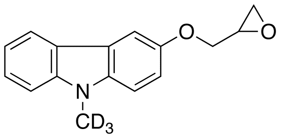 9-Methyl-3-(oxiran-2-ylmethoxy)-9H-carbazole-d<sub>3</sub>