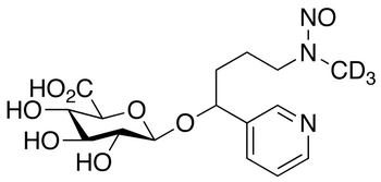 4-(Methylnitrosamino-d<sub>3</sub>)-1-(3-pyridyl)-1-butanol O-β-D-Glucuronide (Mixture of Diastereomers)