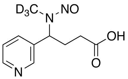 4-(Methylnitrosamino-d<sub>3</sub>)-4-(3-pyridyl)butyric Acid