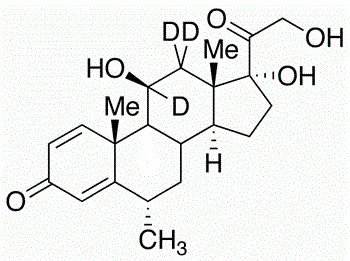 6α-Methyl Prednisolone-d<sub>3</sub> 