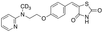 5-[4-[2-((Methyl-d<sub>3</sub>)pyridin-2-ylamino)ethoxy]benzylidene]thiazolidine-2,4-dione