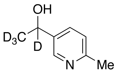 1-(6-Methyl-3-pyridinyl)ethanol-d<sub>4</sub>