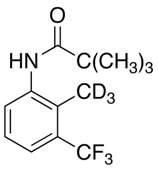 2-Methyl-d<sub>3</sub>-3-(trifluoromethyl)pivalanilide