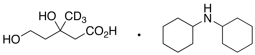 D,L-Mevalonic acid-d<sub>3</sub> dicyclohexylamine salt