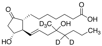 (8R,11R,12R,16RS)-Misoprostol Acid-d<sub>5</sub>