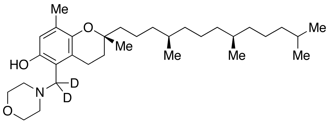 5-(4-Morpholinylmethyl)-d<sub>2</sub> Δ-Tocopherol