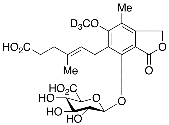 Mycophenolic Acid-d<sub>3</sub> β-D-Glucuronide