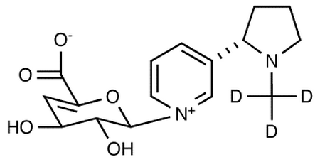 Nicotine-N-(4-deoxy-4,5-didehydro)-β-D-glucuronide, Methyl-d<sub>3</sub>