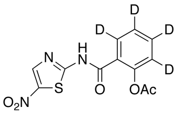Nitazoxanide-d<sub>4</sub>