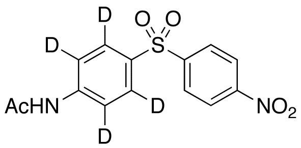 4-Nitro-4’-acetylaminodiphenyl-d<sub>4</sub> Sulfone