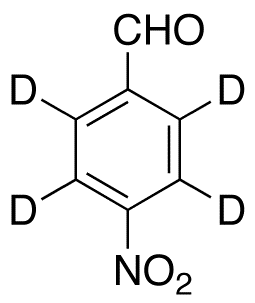 4-Nitrobenzaldehyde-d<sub>4</sub>