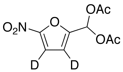 5-Nitrofuraldehyde-d<sub>2</sub> diacetate