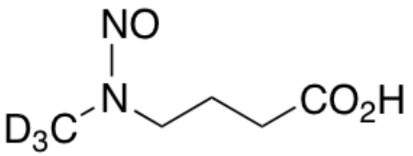 N-Nitroso-N-methyl-4-aminobutyric acid-d<sub>3</sub> 