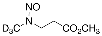 N-Nitroso-N-methyl-3-aminopropionic Acid-d<sub>3</sub> Methyl Ester