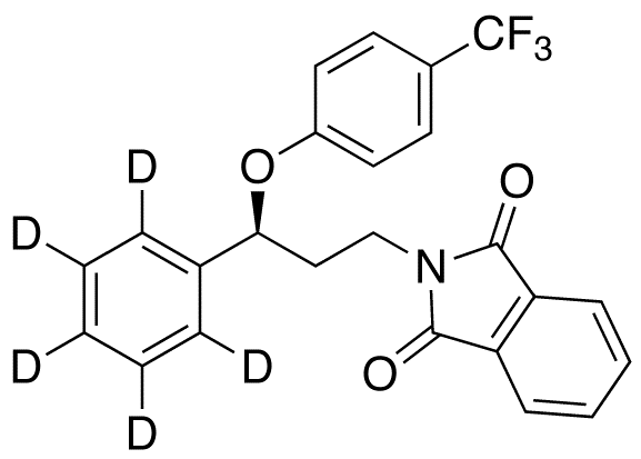 (S)-Norfluoxetine-d<sub>5</sub> Phthalimide