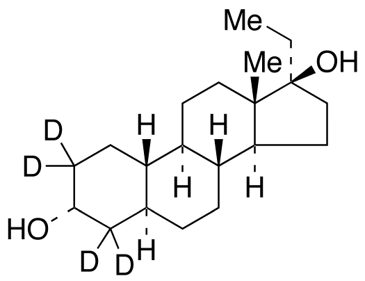 (3α,5α,17α)-19-Norpregnane-3,17-diol-d<sub>4</sub>