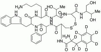 Octreotide-phenylalanine-d<sub>8</sub>