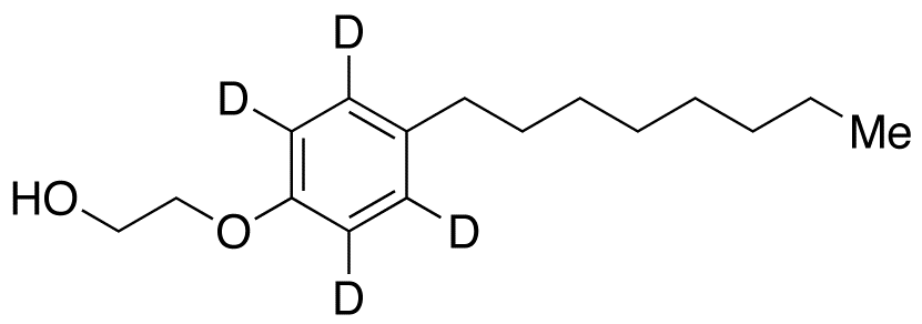 4-Octylphenol-d<sub>4</sub> Monoethoxylate 