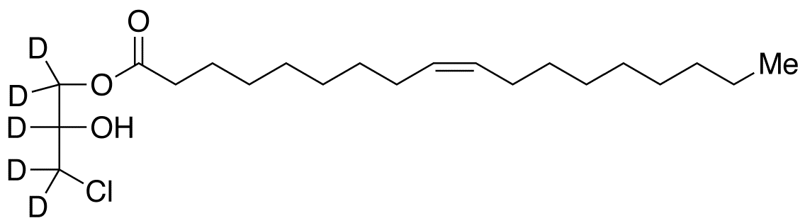 rac 1-Oleoyl-3-chloropropanediol-d<sub>5</sub>