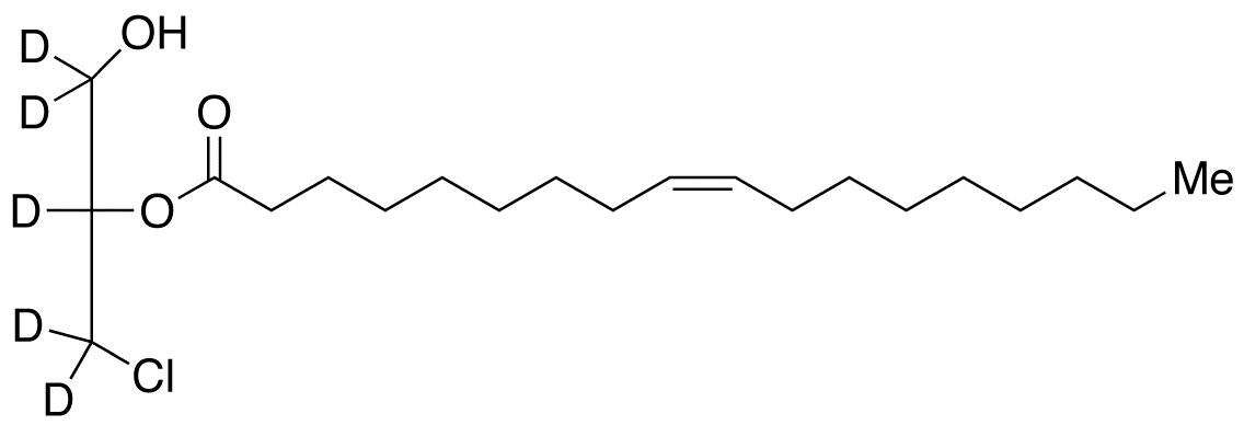 rac 2-Oleoyl-3-chloropropanediol-d<sub>5</sub>, 95%