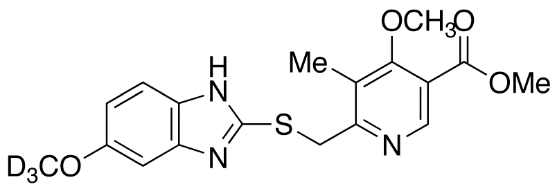 Omeprazole Acid-d<sub>3</sub> Methyl Ester Sulfide