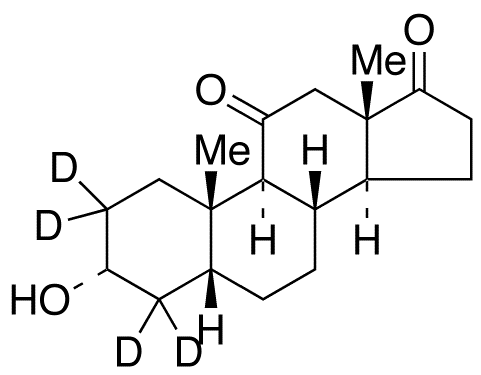 11-Oxo Etiocholanolone-d<sub>4</sub>