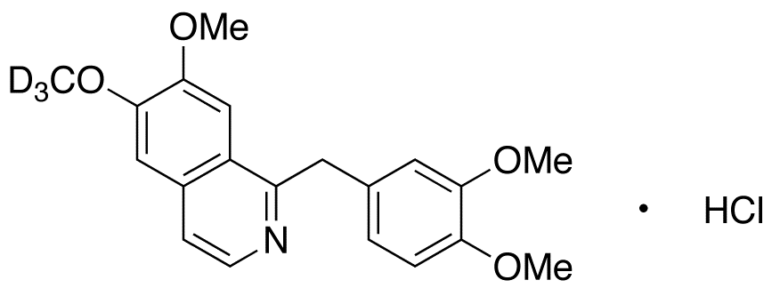 Papaverine-d<sub>3</sub> HCl