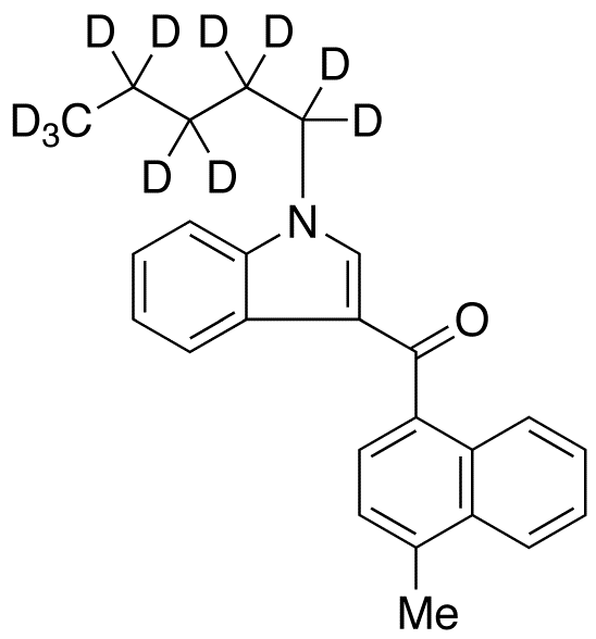 1-(Pentyl-d<sub>11</sub>)-3-(4-methylnaphthoyl)indoleJWH 122-d<sub>11</sub>