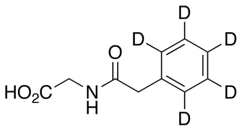 N-(Phenylacetyl-d<sub>5</sub>)glycine