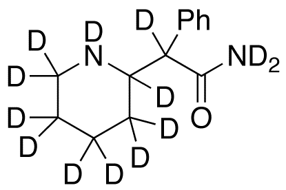 α-Phenyl-2-piperidineacetamide-d<sub>13</sub> (Mixture of Diastereomers)