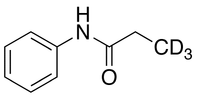 N-Phenylpropanamide-d<sub>3</sub>