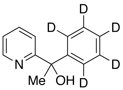 1-Phenyl-1-(2-pyridyl)ethanol-d<sub>5</sub>