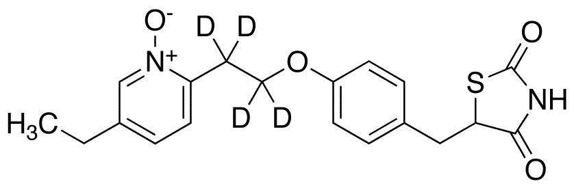 Pioglitazone-d<sub>4</sub> N-Oxide