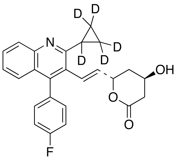 Pitavastatin-d<sub>5</sub> Lactone