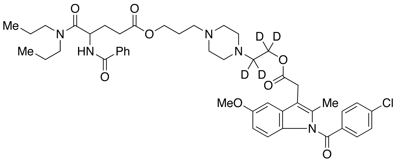 Proglumetacin-d<sub>4</sub>