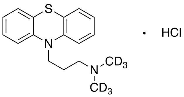 Promazine-d<sub>6</sub> hydrochloride