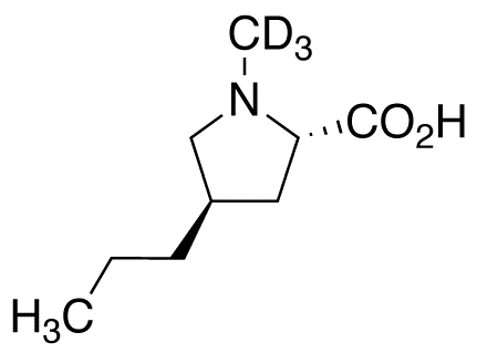 (trans)-4-Propyl-1-methyl-L-proline-d<sub>3</sub>