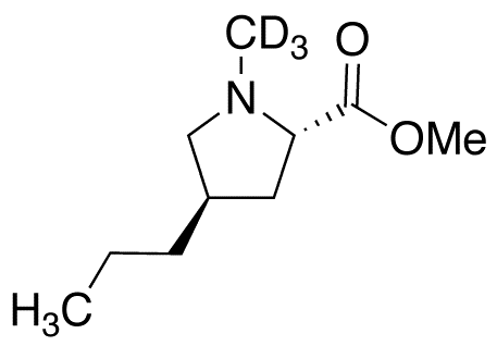 (trans)-4-Propyl-1-methyl-L-proline-d<sub>3</sub> Methyl Ester