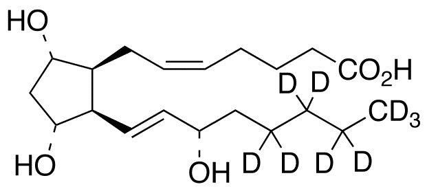 8-epi-Prostaglandin F2α-d<sub>9</sub>
