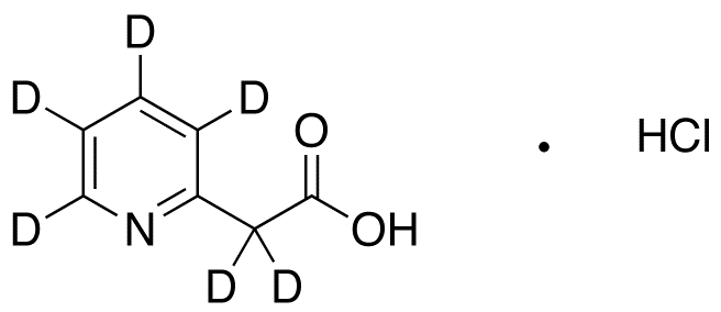 2-Pyridylacetic Acid-d<sub>6</sub> HCl