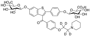 Raloxifene-d<sub>4</sub> 6,4’-Bis-β-D-glucuronide