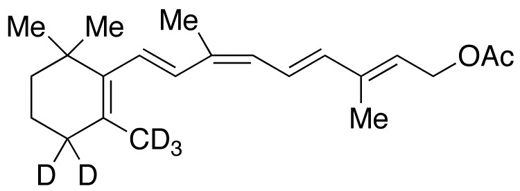 9-cis Retinol acetate-d<sub>5</sub>