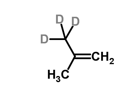 2-Methyl-d<sub>3</sub>-propene (gas)